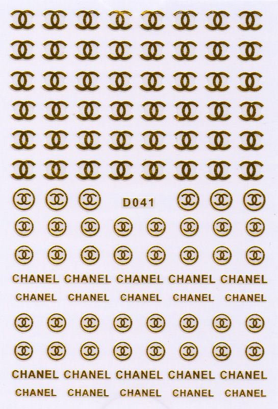 Nail Art Sticker - D041